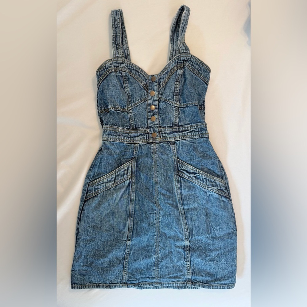 Blue Denim Dress